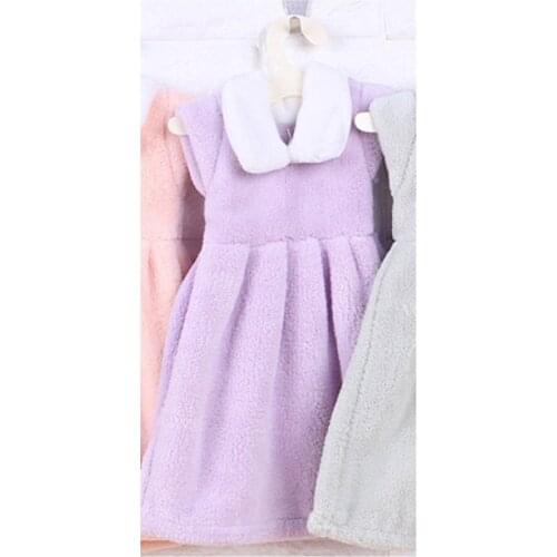 Bathroom Office Car Use Cartoon Design Absorbent Hand Dry Towel Clearing