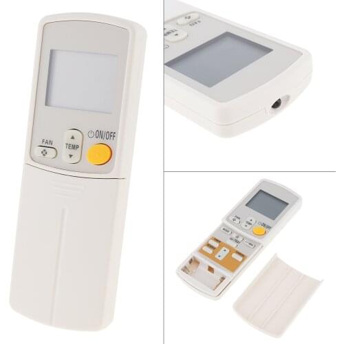 KELANG 433 MHz English Air Conditioner Remote Control Support 2 x AAA Batteries with HD Big Screen Fit for Daikin BRC4C155