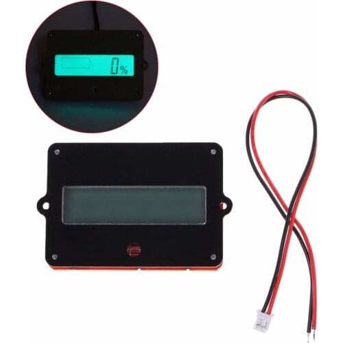 Battery Capacity Tester 12V 24V 36V 48V Battery Capacity Tester Indicator For Lead-acid Lithium LiPo LCD