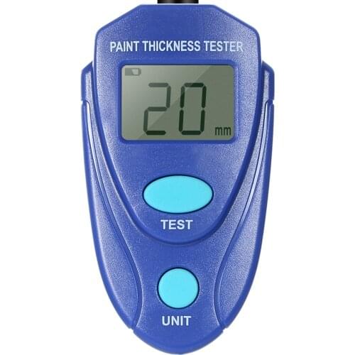 LCD Digital Display Car Coating Thickness Gauge Protable Mini Auto Paint Measure Tester Tool Car Diagnostic Tool For Car Truck