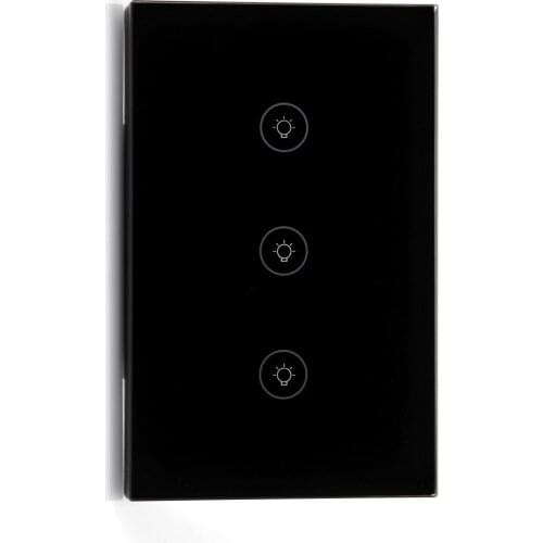 WiFi Smart Fans Switch Touch Switch Compatible for Tuya Smart App Remote Control Vioce Control Via Alexa Echo Google Home