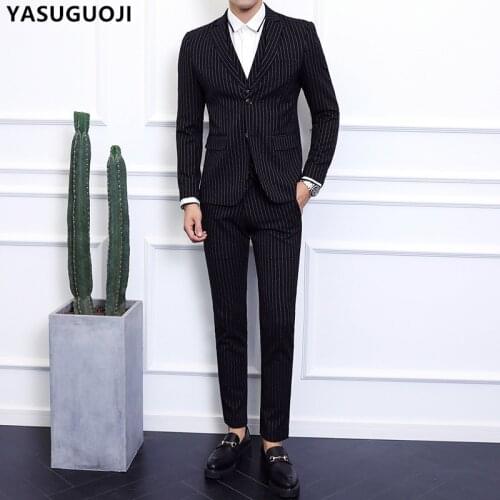 Мужские повседневные костюмы YaSuGuoJi China At AliExpress