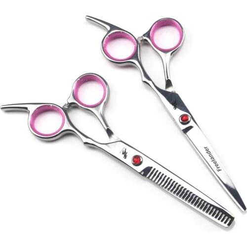 1pc 6 inch Professional Pet Grooming Scissors Straight Thinning Shears Cat Dog Tesoura for Groomer Hair Cutting Scissoors