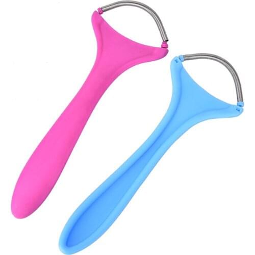 1pc Plastic Facial Hair Remover Face Roller Hair Removal Spring Facial Handheld Threading Beauty Epilator Tool