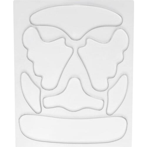 10 In 1 Facial Patches Wrinkle Remover Pads for Forehead Cheek Neck Anti Wrinkle Silicone Smooth Wrinkle Patches Face Skin Care