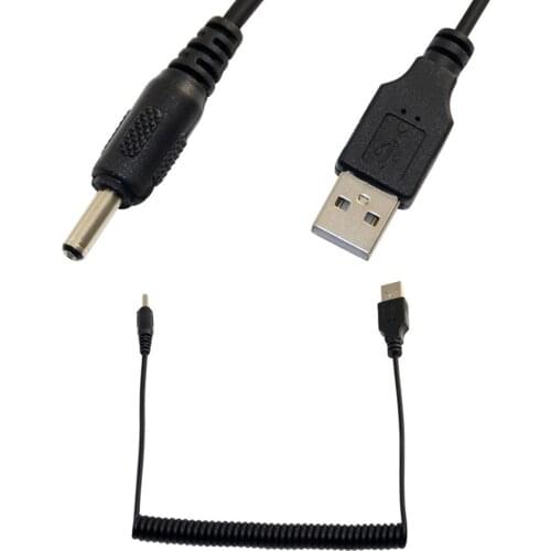 USB to 3.5mm Power Charge Connector Adapter Provider Electricity Current Supply 1.5m