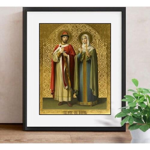 Diamond Mosaic Religion Icon Full Square Drill 5D DIY Embroidery Diamond Painting Cross Stitch Religious Decoration Home