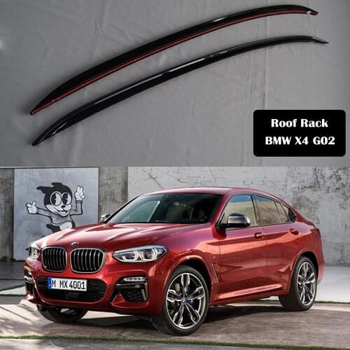 Aluminum Alloy Roof Rack For BMW X4 G02 2018 2019 2020 Rails Bar Luggage Carrier Bars top Cross bar Rack Rail Boxes