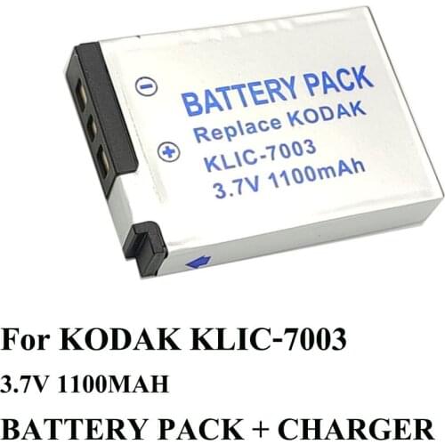KLIC-7003 Rechargeable Battery for KODAK KLIC7003 EASYSHARE M MD V1003 V803 M380