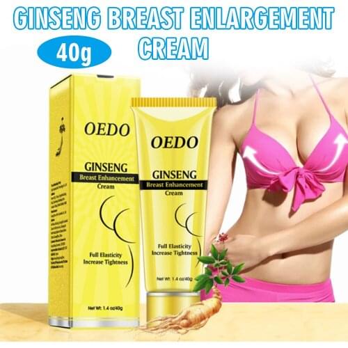 40g Ginseng Breast Enlargement Cream Enlarger Breast Cream Chests Lift Care Promote Female Hormones Enhancement Boobs Cream