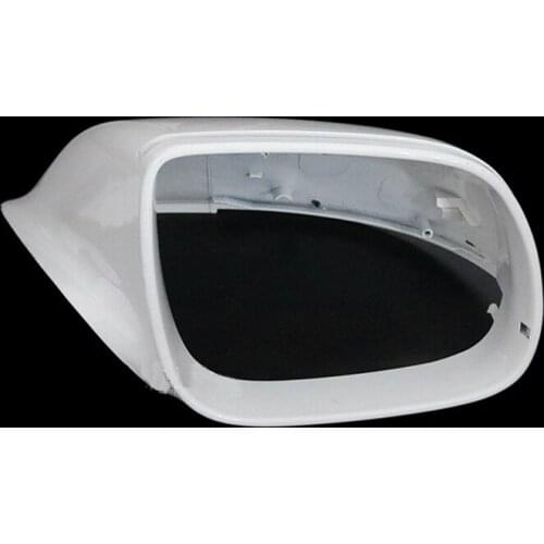 Side Mirror Cover Caps for Audi Q5 2009-2016 Q7 2010-2015 white replace 2011 2012 2013 2014 with hole/ no hole