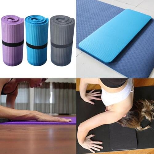 Mini Non-Slip NBR Yoga Auxiliary Pad Sport Mat Gym Soft Pilates Mats Foldable Pads for Body Building Training Exercises