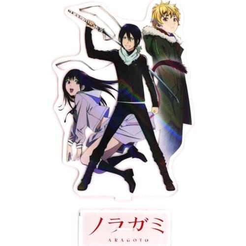Noragami Stray God Yato Yukine Iki Hiyori acrylic standee figurines desk decoration cake topper anime