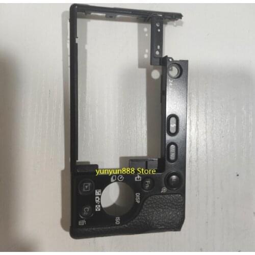 NEW Original FOR SONY ALPHA A6000 ILCE-6000 Rear Back Cover Frame with Rear Rubber REPAIR PART