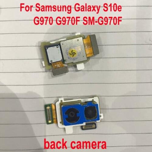 Original Tested Working Main Big Rear Back Camera flex cable Ribbon For Samsung Galaxy S10e G970 G970F SM-G970F Phone Parts