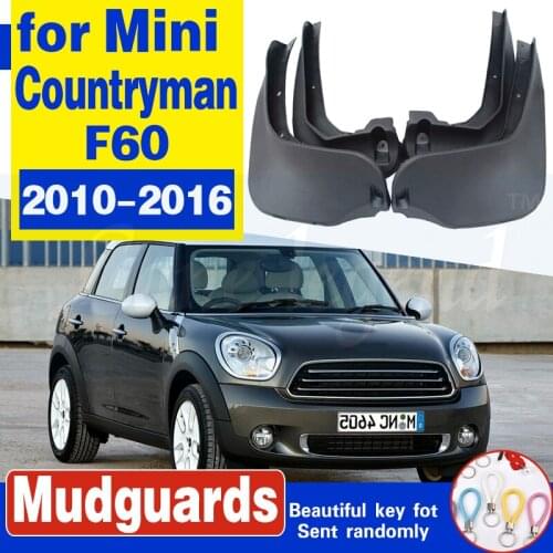 Front Rear Mud Flaps For MINI Countryman R60 2010 - 2016 Mudflaps Mud Flap Splash Guards 2011 2012 2013 2014 2015 Set Mudguards