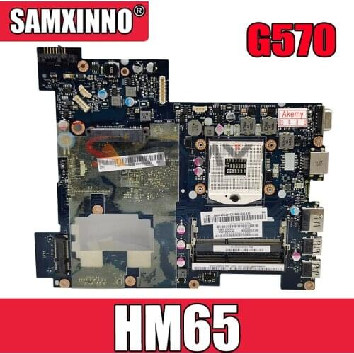PIGW2 LA-675AP Laptop motherboard For LENOVO G570 HM65 15’ inch Mainboard PIGW2 LA-675AP