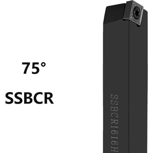 BEYOND 75° SSBCR SSBCL SSBCR1212H09 SSBCR2525M09 External Turning Tool Holder CNC Lathe Cutter Shank 16mm 20mm Carbide Insert