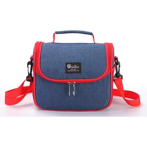 Keeping Fresh Thermal lunch bag For Women Kids Portable Shoulder Insulated Cooler Tote Refrigerator Picnic Food Bag Container