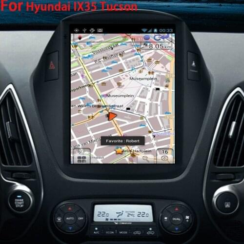 Tesla Vertical Screen Android 10.0 Car Gps Multimedia Ix35 Radio Player In Dash For HYUNDAI Tucson Car Navigation 4G LTE Stereo