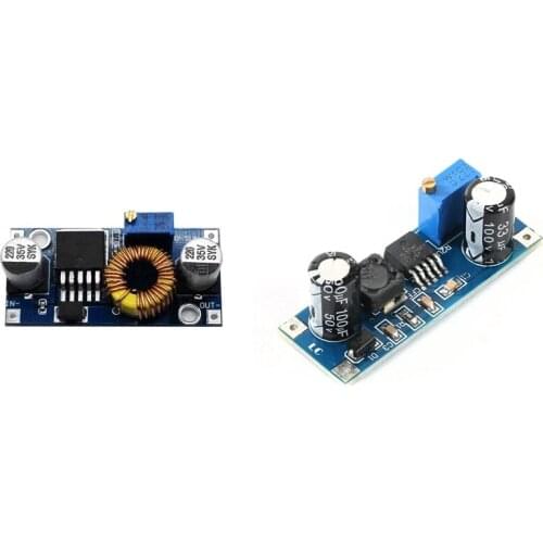 5A XL4005E1 High Efficiency DC-DC Output Adjustable Step-Down Power Module & Xl7015 Dc Adjustable Buck Power Module
