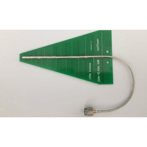 2-12.4 GHz logarithmic period antenna UWB directional antenna