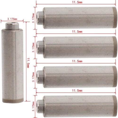 5pcs Spindle/Axis for Dental High Speed Handpiece Air Turbine 11.5mm*3.175mm Rotor Cartridge