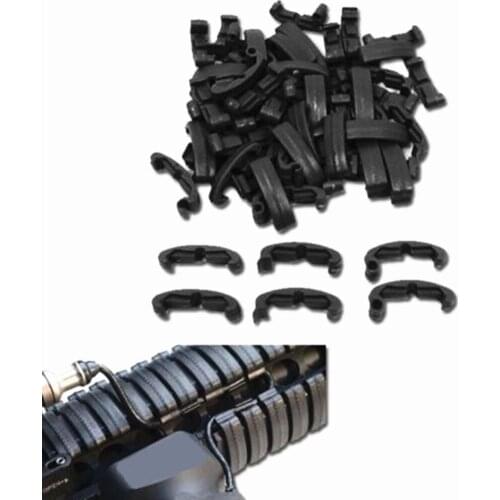 NEW 60 pcs/set Index clips covers for RIS/RAS Rails In Black /DE/FG - AEG/GBB free shipping