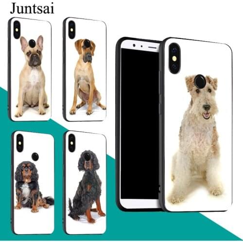 Terrier Dobermann Great Dane Dog Case For Redmi Note 9 Pro 9S 8T 8 Pro 9A 9C For Mi 9 9T Note 10 Lite For POCO X3 Couqe