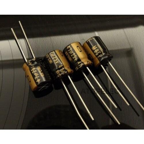 1pc NEW Nichicon MUSE KZ 47uF/25V Electrolytic Capacitors Hi-Fi Audio