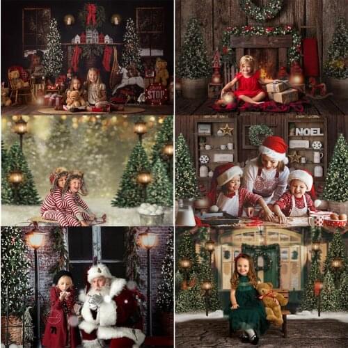 Christmas photography backdrop Vintage fireplace brick Photo Booth Background Living room Kitchen Photographic Studio Photocall