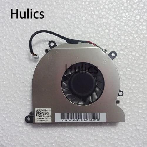 Hulics Original CPU Fan For Dell Vostro 1310 1510 2510 1520 V1320 V1521 DFS531005MCOT 0R859C GB0506PFV1-A 13. B3404.F. GN. C1037
