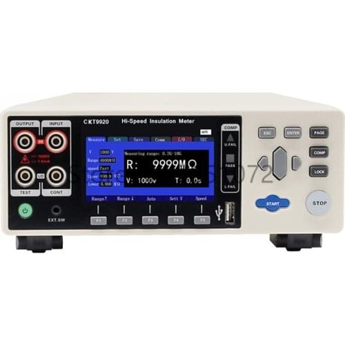 CKT9920 Insulation Resistance Tester Meter Test Equipment