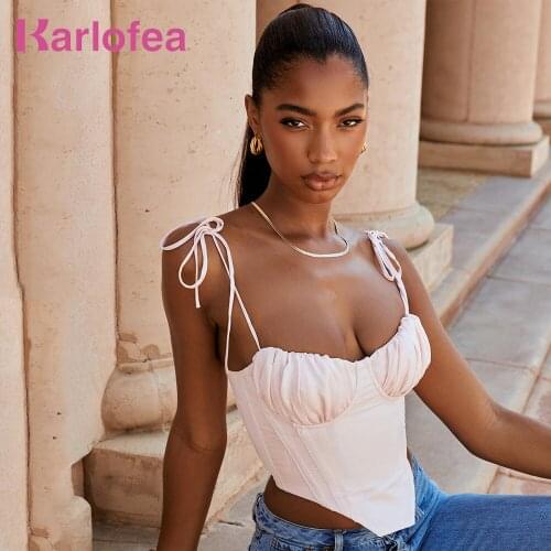 Женские укороченные топы Karlofea China At AliExpress