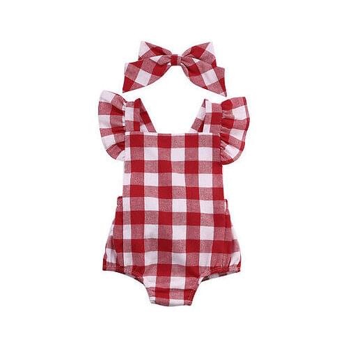 Newborn Kids Baby Girls Infant Jumpsuit Bodysuit Clothes Outfit Set 0-18M toddler new summer 2017