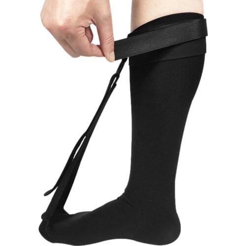 Foot Support Compression Sock Foot Drop Orthotic Foot Plantar Fasciitis Rehabilitation Care Sock Night Sock With Thread