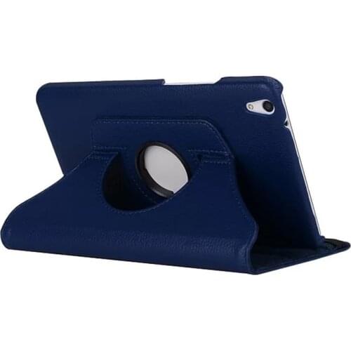 Bracket Flip Stand Leather Cover For Huawei Media Pad T1 10 T1-A21W T1-A21L T1-A23L 9.6 inch Tablet Case 360 Rotating