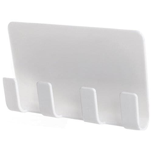 Mobile Phone Wall Charger Adapter Charging Holder Hanging Stand Bracket Support Charge Hanger Rack Shelf Cell Phone Hook