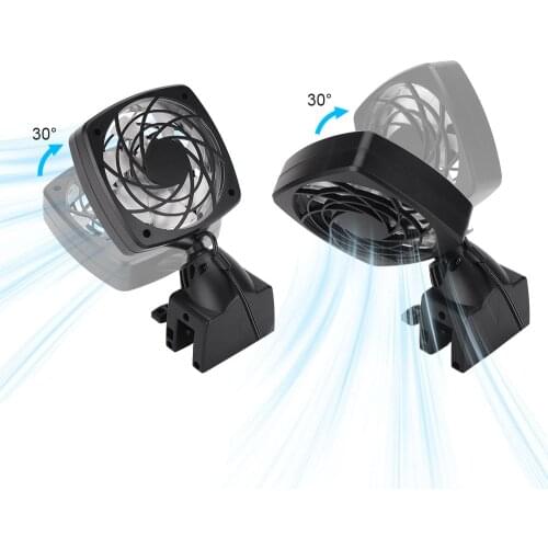 Fish Tank Cooling FanSalt, Fresh Water, fish Tank,Adjustable speed Cooling Fan,can Extend The Multi-HeadConnecting Rod To Use