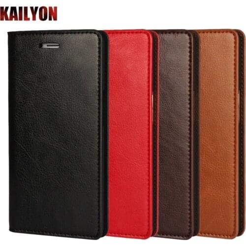 For Oppo R7 Case Luxury Flip Genuine Leather Phone Cove Fundas Para Coque Capa for Oppo R7