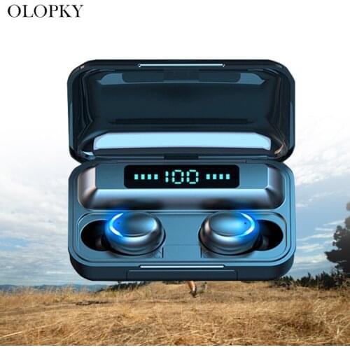 2020 TWS Sports Wireless Headphones Bluetooth 5.0 Earphone HIFI Mini In-ear Sports Running Headset Support iOS/Android Phones