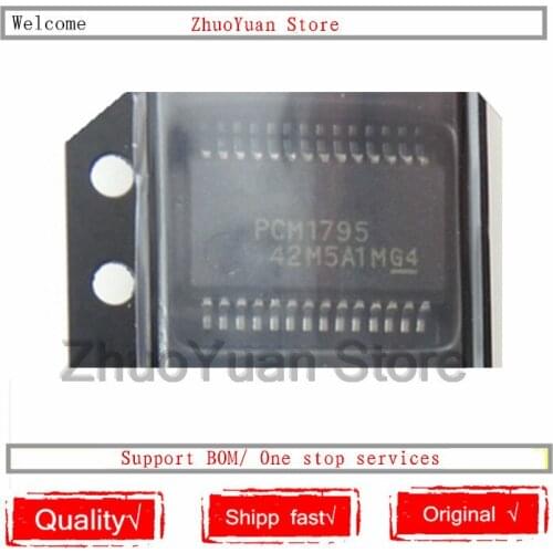 10PCS/lot PCM1795DBR PCM1795DB PCM1795 SSOP-28 New original IC chip