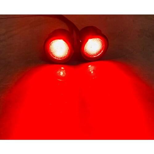 2x Mini Car door Welcome light Side view Mirror Flood light Auto Reverse rear lamp Backup Brake Tail Signal light DRL Fog lamp