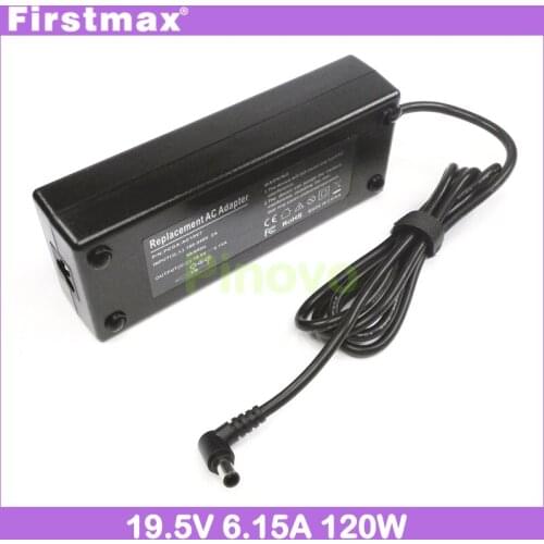 Firstmax ac adapter 19.5V 6.15A 120W AC Adapter Charger for Sony VPCF1290X VPCF125FX/H VGP-AC19V52 VGP-AC19V53 ADP-120MB AB
