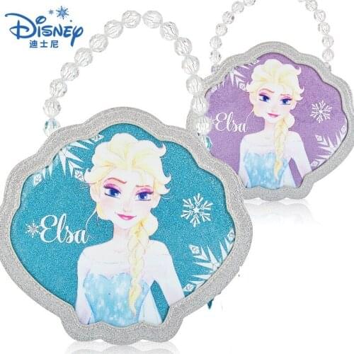 Disney ice and snow Wonderland shell Bag Princess Aisha printed childrens zero wallet short cute mini Messenger Bag Girl gift