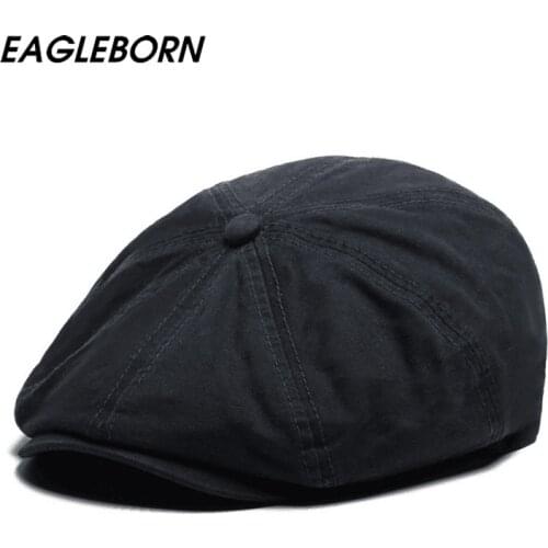 2021 Popular Design Cotton Men Newsboy Caps Fashion Vintage Retro Gorras Newsboy Caps for Women Men Hat Beret Dad Hat Beret Hat