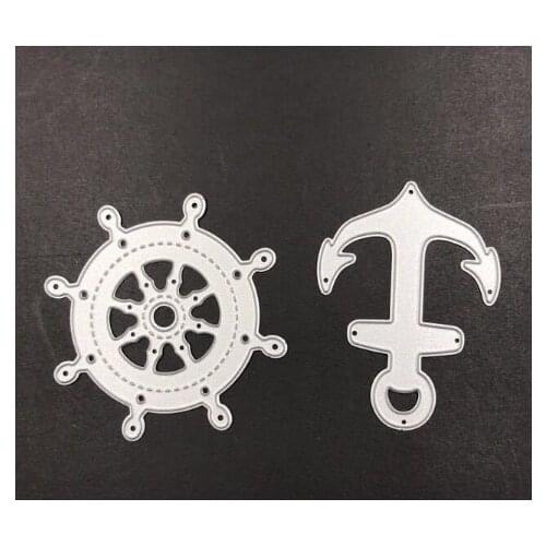 Sailing Anchor ship Metal Cutting Dies Stencil Scrapbooking Photo Album Card Paper Embossing Craft DIY