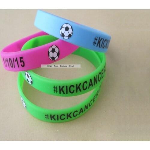 Discount Custom Logo Print Sport Wristband Country World Flag Logo Football Fans Elastic Wrist Band For Promotion