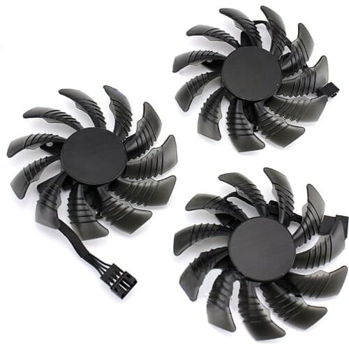 Video Card Cooling Fan For Gigabyte GTX1080ti 1080 1070 1060 Graphic Card 75MM T128010SU 0.35A