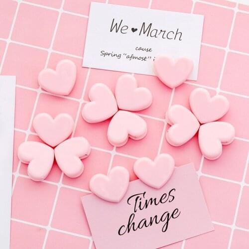 20pcs/lot Cute Pink Decoration Clip Japanese Girl Love Clip Decoration Photo Folder Data Storage Folder Sealing Folder